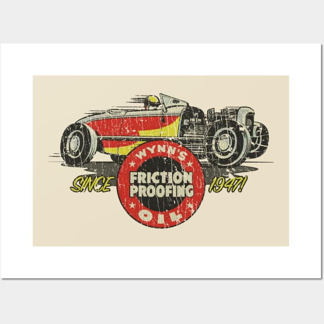 Wynn's Hot Rod Lube 1947 Wall Art by JCD666